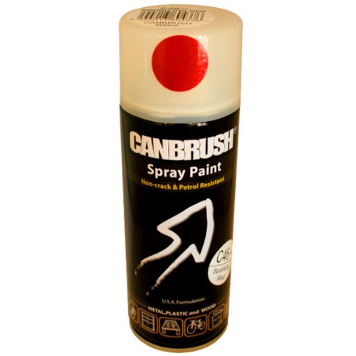 Canbrush SPARKLING RED Glitter Spray Paint Auto Diy Purpose Colour Aerosol Can C46 - Bargain Genie