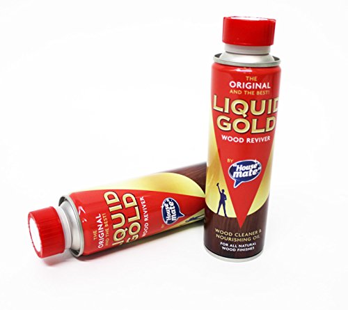 House Mate Liquid Gold 250 ml Wood Reviver and Nourishing Oil 2 Cans Supplied Per Order - Bargain Genie