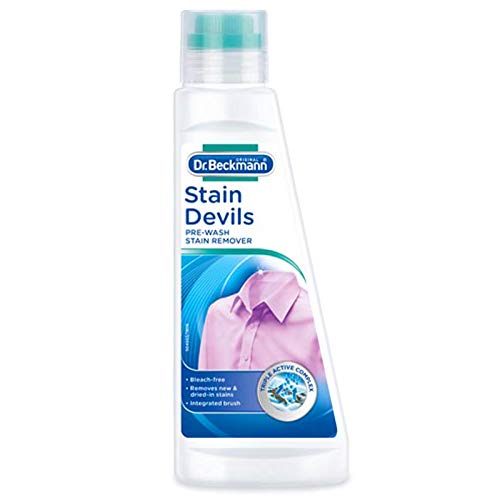 Dr Beckmann Stain Devils Pre-Wash Bleach Free Stain Remover (4 x 250ml) - Bargain Genie