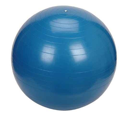 Gym Exercise Fitness Ball 65cm (Anti-Burst) with Dual Action Hand Pump & Travel Sack