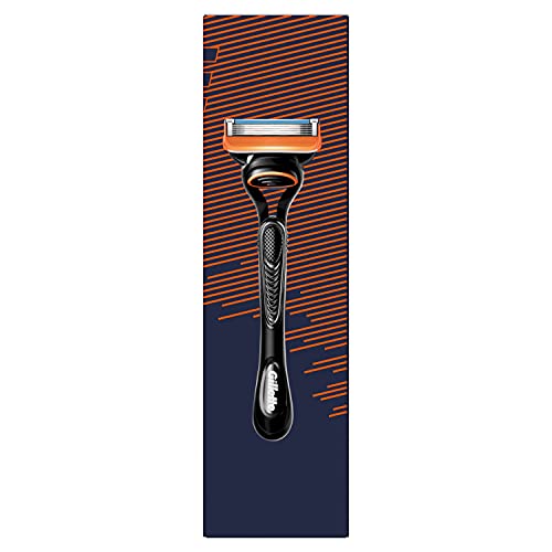 Gillette Fusion5 Razor + Shaving Gel Gift Set, Pack of 2