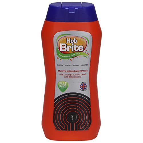 Hob Brite Ceramic, Electric, Halogen and Induction Cream Cleaner, 300ml, Pack of 3 - Bargain Genie