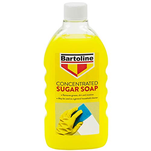 Bartoline Sugar Soap Concentrated 500ml Specially formulated for The Cleaning and Preparation of All paintwork Prior to Painting. Dilute with Water Before use. Removes Dirt and Grease. - Bargain Genie