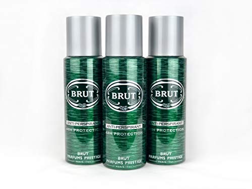 BRUT Original Aerosol Anti-Perspirant Deodorant 3 x 200ml - Bargain Genie