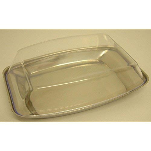 Sunnex 52228-Z Butter Dish Stainless Steel Plastic Lid - Bargain Genie