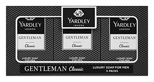 Yardley London Gentleman Classic Bar Soap Tripack, 90 g (Pack of 1) - Bargain Genie