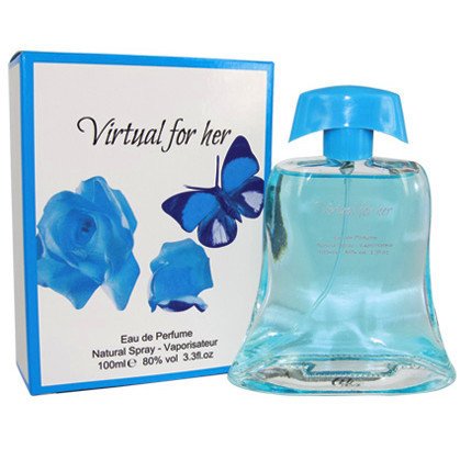 perfume uk virtual for her eau de toilette 100ml - Bargain Genie