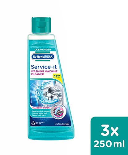 Dr. Beckmann Service-it Washing Machine Cleaner, 3 x 250 ml - Bargain Genie