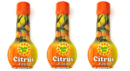 3 X Baby Bio Citrus Food Plant Food Feed Fertilizer 175Ml