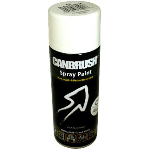 4X - Gloss White (C2) - 400ml Spray Paint Auto DIY Colour Aerosol Can or Tape for Wood Metal Plastic - Bargain Genie