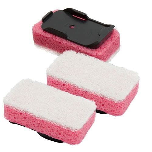 6x White Non-Scratch Dishmatic Refill Sponges from Caraselle