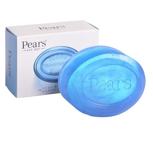 Pears Pure & Gentle Transparent Soap Bar with Mint Extracts