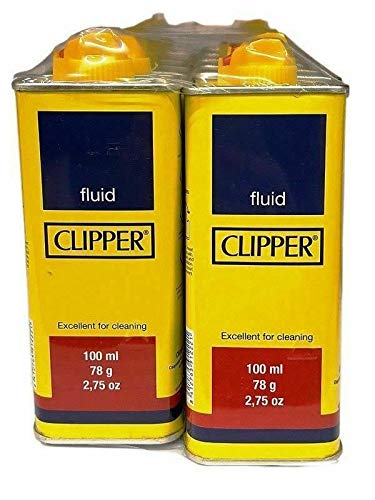 Clipper 12 x Lighter Refill Fuel Universal Lighter Fluid Cleaning Home 100ml - Bargain Genie