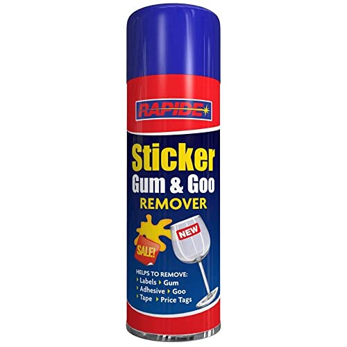 Sticker Remover Spray Gel Label Residue Adhesive Tape Chewing Gum Tar Cleaner - Bargain Genie