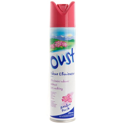 Oust Garden Fresh Air Freshner Spray (12 x 300ml) - Bargain Genie