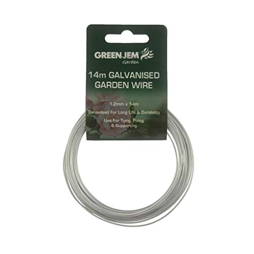 Green Jem 14m Galvanised Wire - Bargain Genie