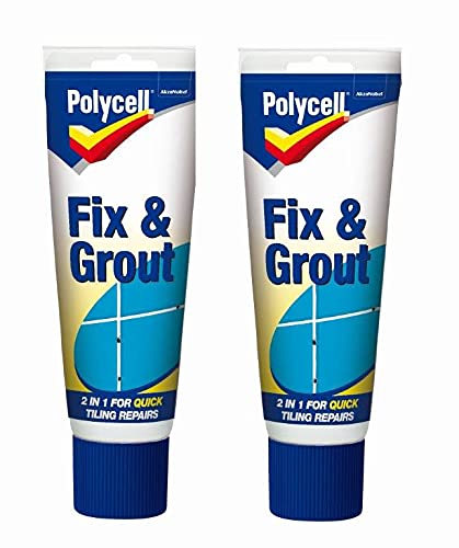 Polycell PLCFNG330GS 330g Polycell Fix/Grout Tube (2) - Bargain Genie