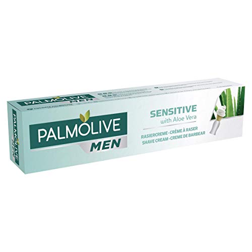 Palmolive for Men Sensitive Shave Gel with Aloe Vera 100ml - Bargain Genie