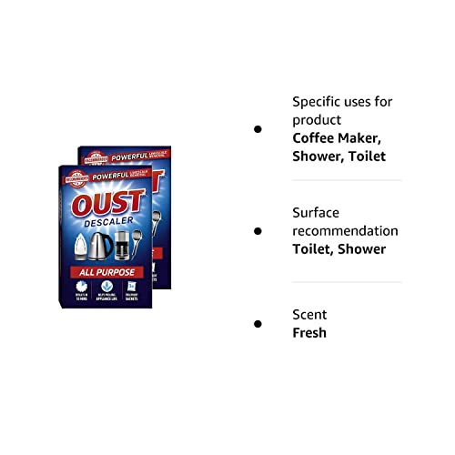 Oust All Purpose Descaler 3 x 25ml Sachets (2) - Bargain Genie