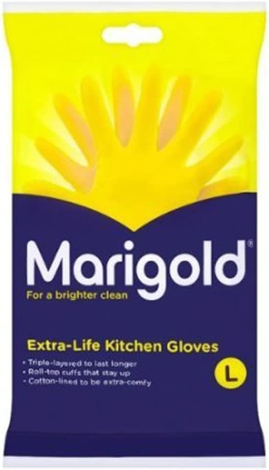 MARIGOLD Kitchen Gloves Large Pack of 3-10042883