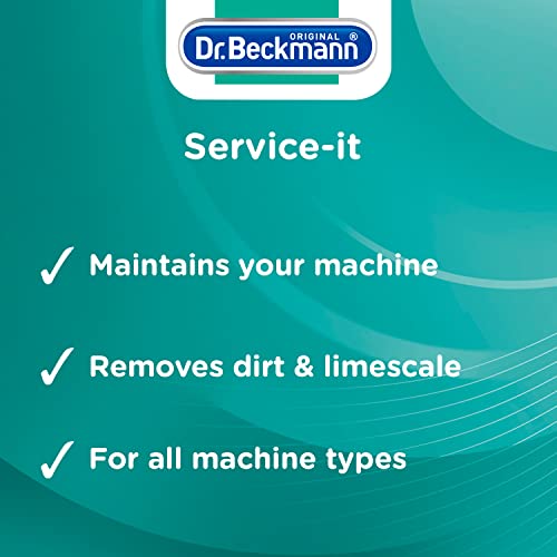 Dr. Beckmann Service-it Washing Machine Cleaner, 3 x 250 ml - Bargain Genie