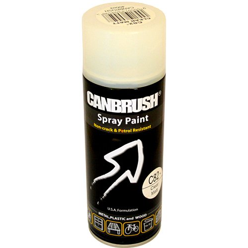 Canbrush CLEAR MATT Spray Paint Auto Diy Purpose Colour Aerosol Can C82 - Bargain Genie