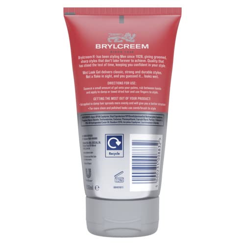 Brylcreem Wet Look Hair Gel, 150 ml - Bargain Genie