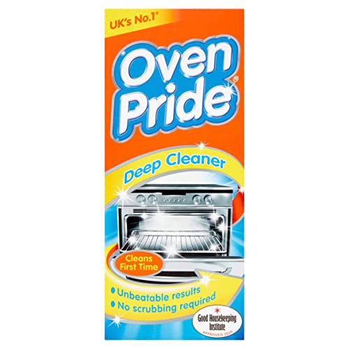 OVEN PRIDE 2 X Complete Oven Cleaning Kit 500ml Includes Bag for Cleaning Oven Racks - Bargain Genie