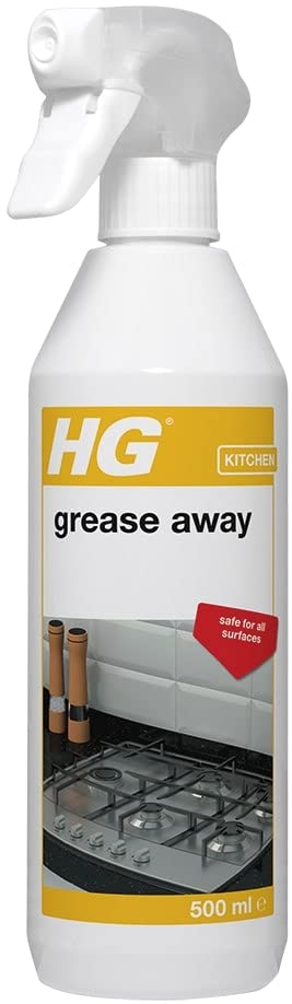 HG Grease Away 500 ml – is a grease remover kitchen cleaning product which works on all surfaces