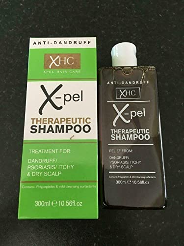 Xpel Medicated Shampoo Treatment for Dandruff Psoriasis Dry Itchy Scalp (3 x 300 millilitres) - Bargain Genie