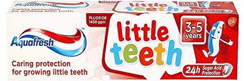 Aquafresh Toothpaste Little Teeth 3-5 Years 50ml Parent - Bargain Genie