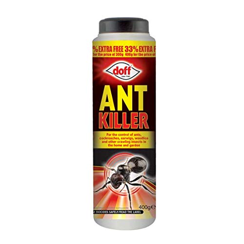 2 x Doff 400g Ant and Crawling Insect Killer Powder Cockroach Earwig Woodlice