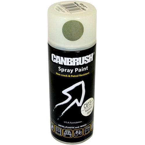 4X -Metallic Grey (C613**) - 400ml Spray Paint Auto DIY Colour Aerosol Can or Tape for Wood Metal Plastic - Bargain Genie