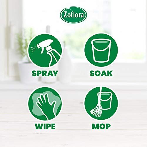 Zoflora Fresh Home, Coastal Breeze 500ml, Concentrated 3-in-1 Multipurpose Disinfectant Kills 99.9% of Bacteria & Viruses