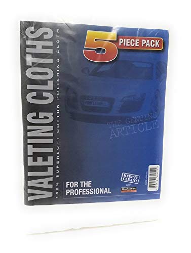 LINT Free VALETING Cloth 5 PER Pack - Bargain Genie