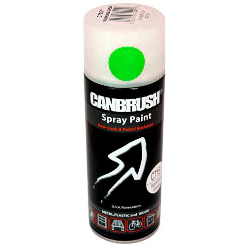 Canbrush SPARKLING GREEN Glitter Spray Paint Auto Diy Purpose Colour Aerosol Can C715 - Bargain Genie