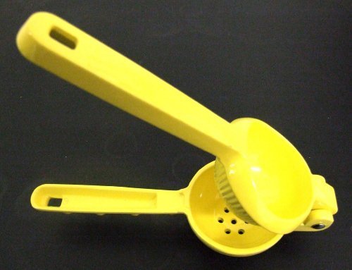 Apollo 19CM CAST ALUMINIUM YELLOW LEMON PRESS BARTENDERS TOOL - Bargain Genie