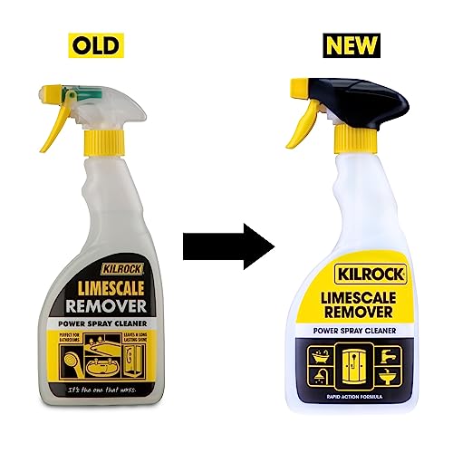 Kilrock 2 x Limescale Remover, Power Spray Cleaner, 500ml