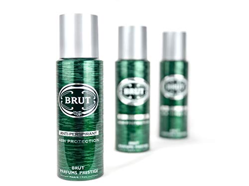 BRUT Original Aerosol Anti-Perspirant Deodorant 3 x 200ml - Bargain Genie