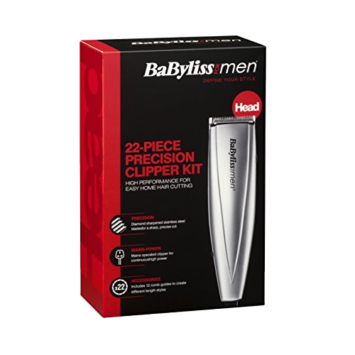 BaByliss 7432U Mains Clipper Kit for Men - 22 Piece - Bargain Genie