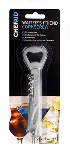 OLPro Waiters Friend Corkscrew - Silver - Bargain Genie