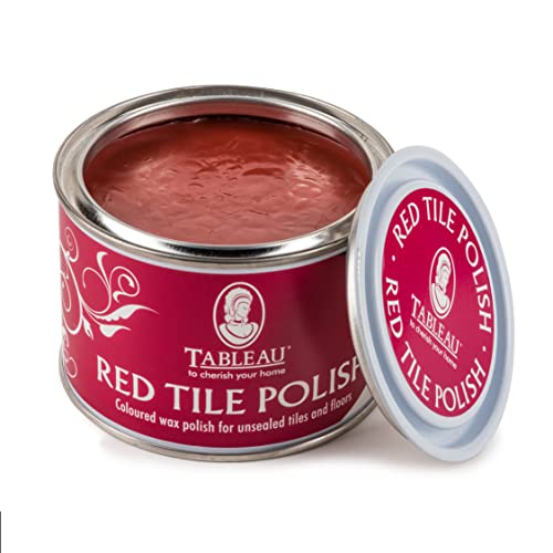 Tableau Red Tile Polish, Rejuvenate Red Tiles, Brickwork, Unsealed Concrete and More. 250ml - Bargain Genie