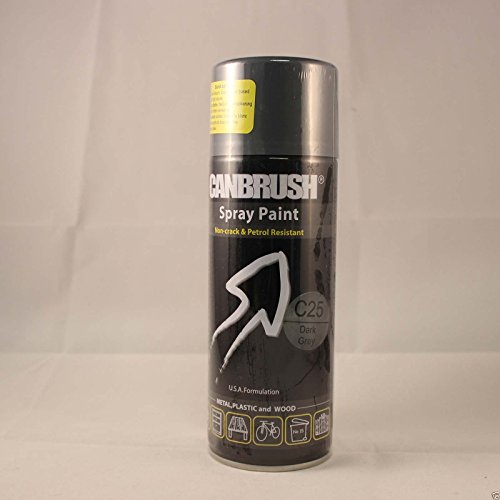 CANBRUSH Aerosol Spray Colour Paint Interior Exterior Metal Plastic Wood paints - Bargain Genie