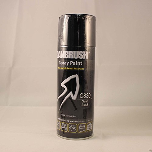 CANBRUSH Aerosol Spray Colour Paint Interior Exterior Metal Plastic Wood paints - Bargain Genie