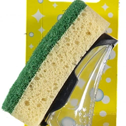 2XThe Dishmatic Washing Up Brush plus Heavy Duty Sponge - Bargain Genie