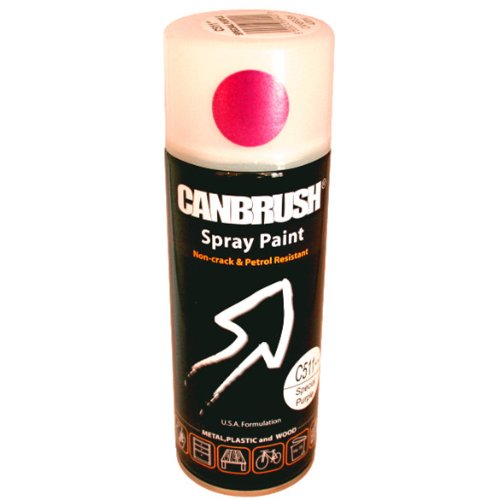 Canbrush SPARKLING SPECIAL PURPLE Glitter Effect Spray Paint Auto Diy Purpose Colour Aerosol Can C511 - Bargain Genie