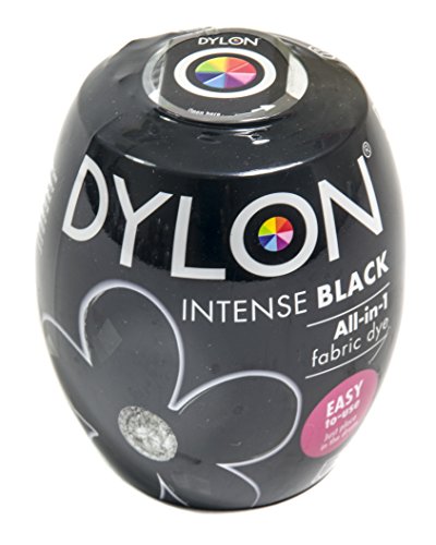 Dylon Machine DYE POD Intense Black 12, 25 x 10 x 4 cm - Bargain Genie