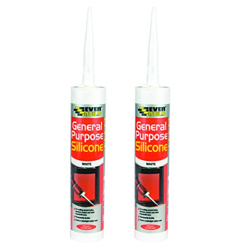 Everbuild General Purpose Silicone Clear 310ml EVBGPSCL - Bargain Genie