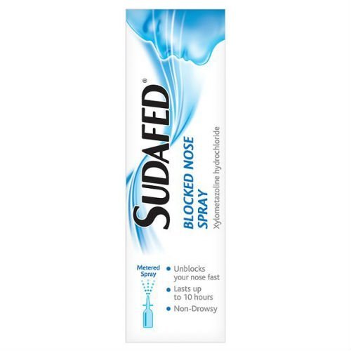 Sudafed Blocked Nose Spray 15ml Case of 4 - Bargain Genie