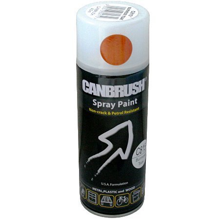 Canbrush Burmese Teak Wood Stain Woodstain Effect Spray Paint Can Aerosol Gloss Finish C815 - Bargain Genie